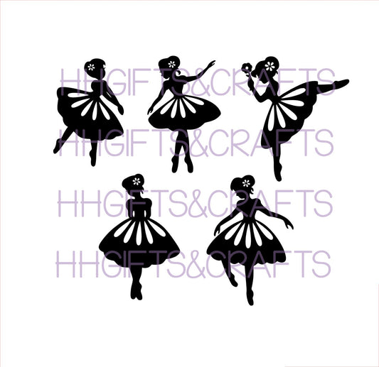 TH04 - Set of 5 - dancers