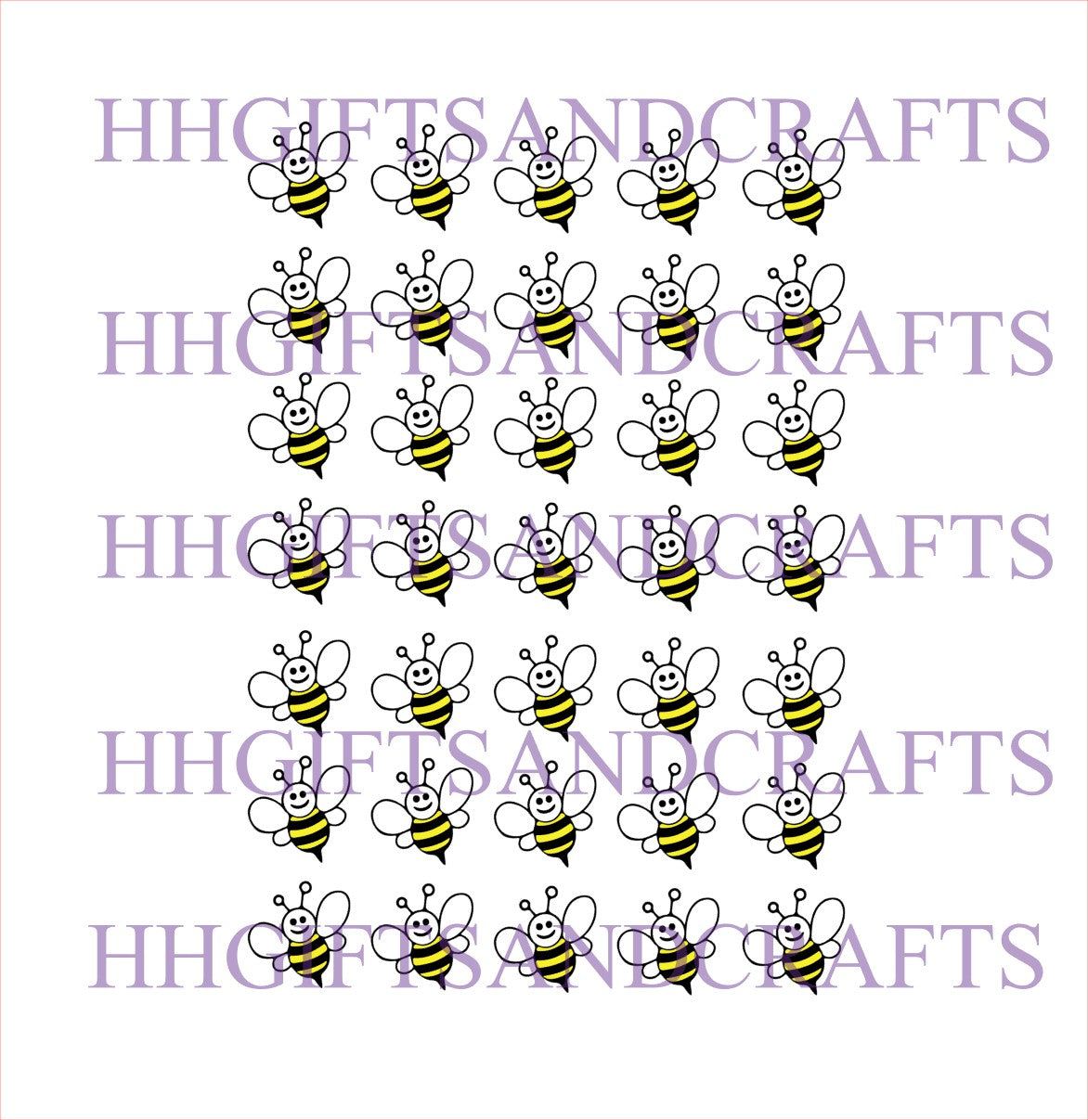 TH30 - sheet of 35 bees