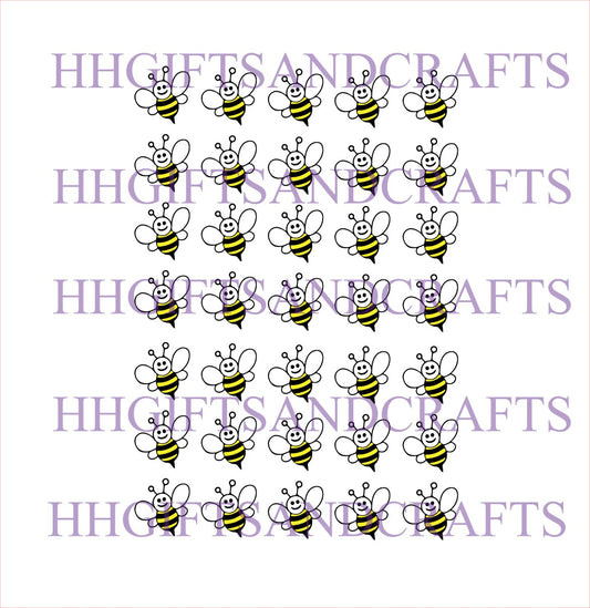 TH30 - sheet of 35 bees