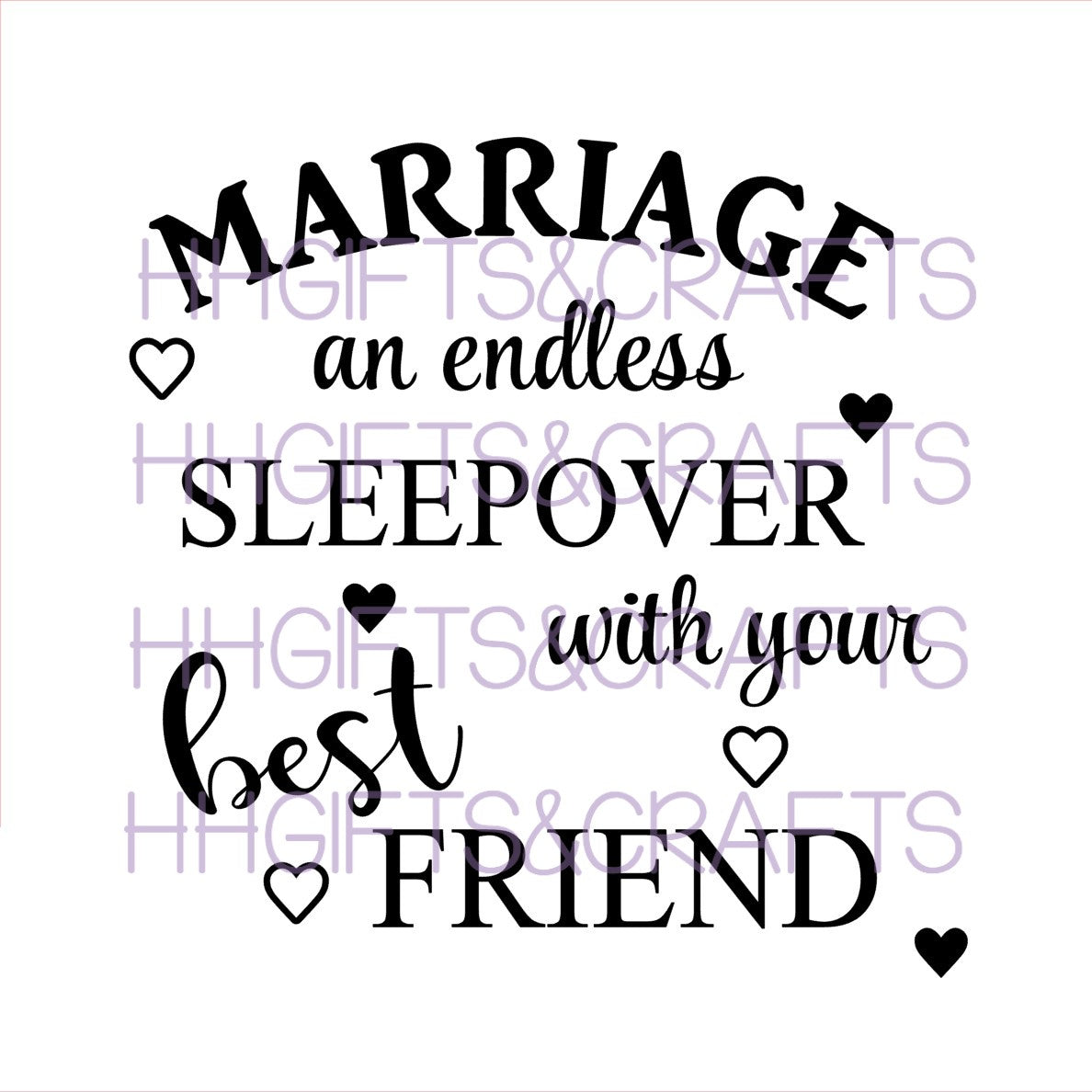 WEDL16A - MARRIAGE IS ENDLESS SLEEPOVER WITH BEST FRIEND