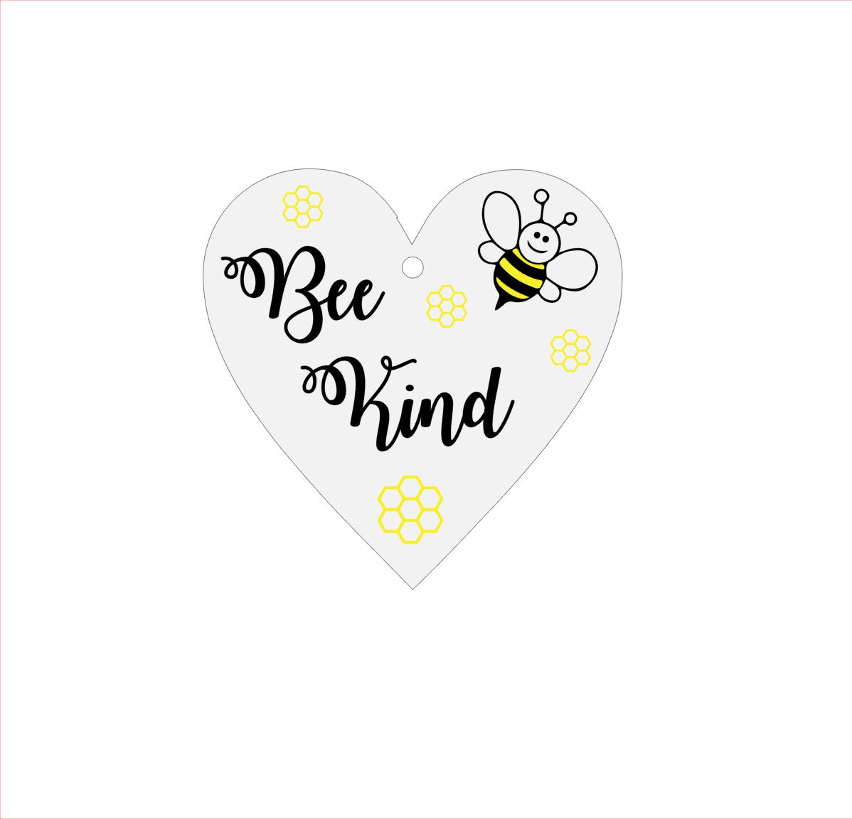 bee happy positive kind gift acrylic decor hanging gift bee kind bumble bee gift