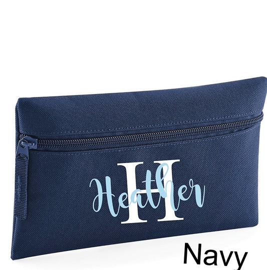 Pencil case - name/initial design