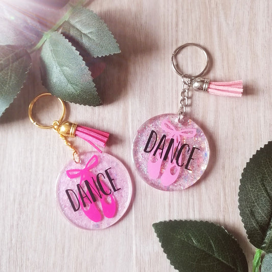 Dance (shoes) keyring