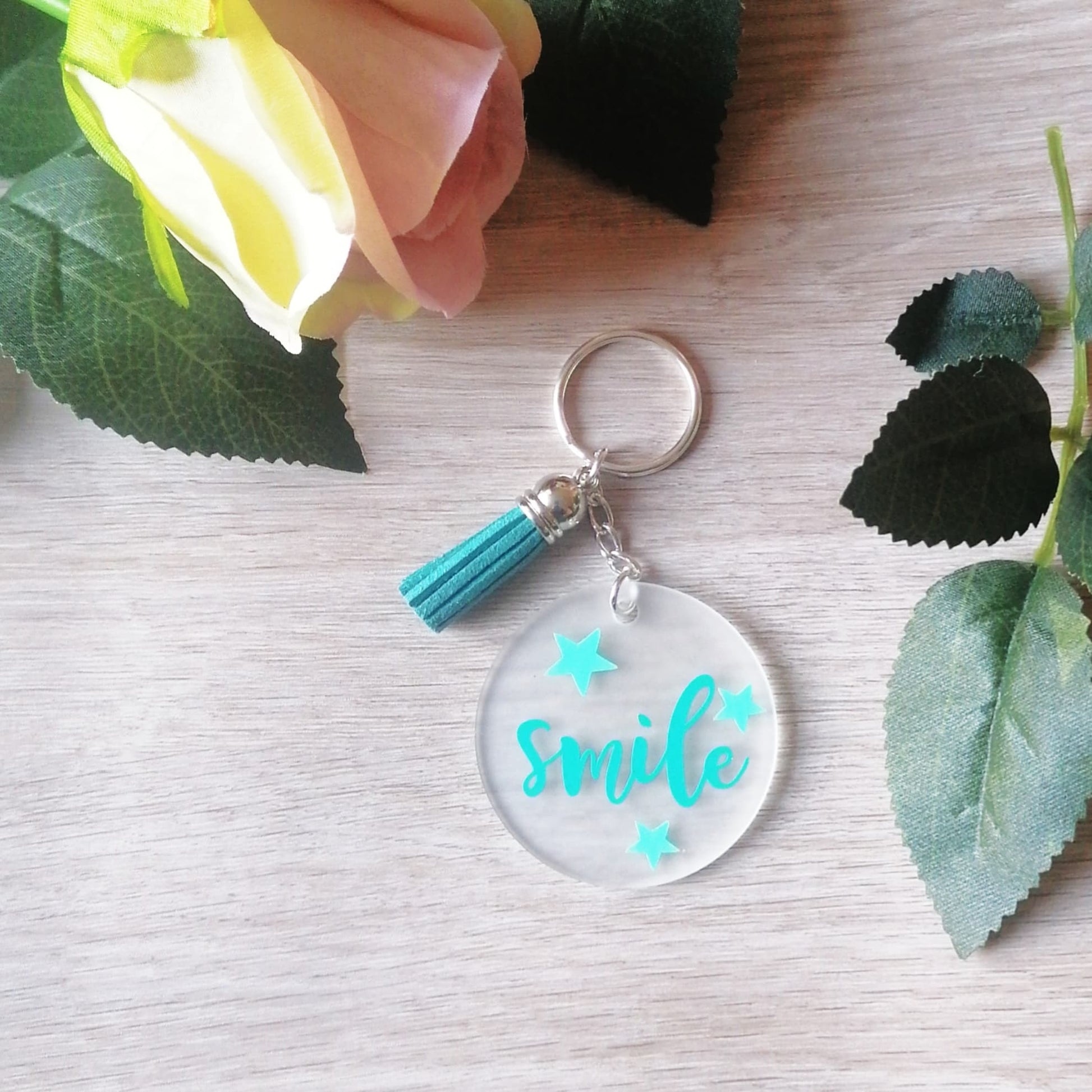 smile keyring keyring gift love hearts gift birthday mum gift sister gift friend gift couple partner gift