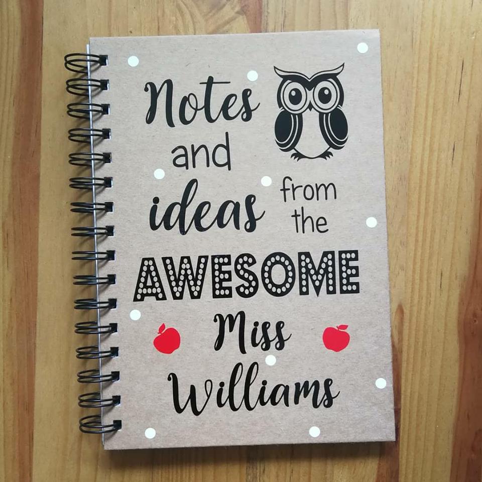 teacher notebook gift school end of term gift useful gift