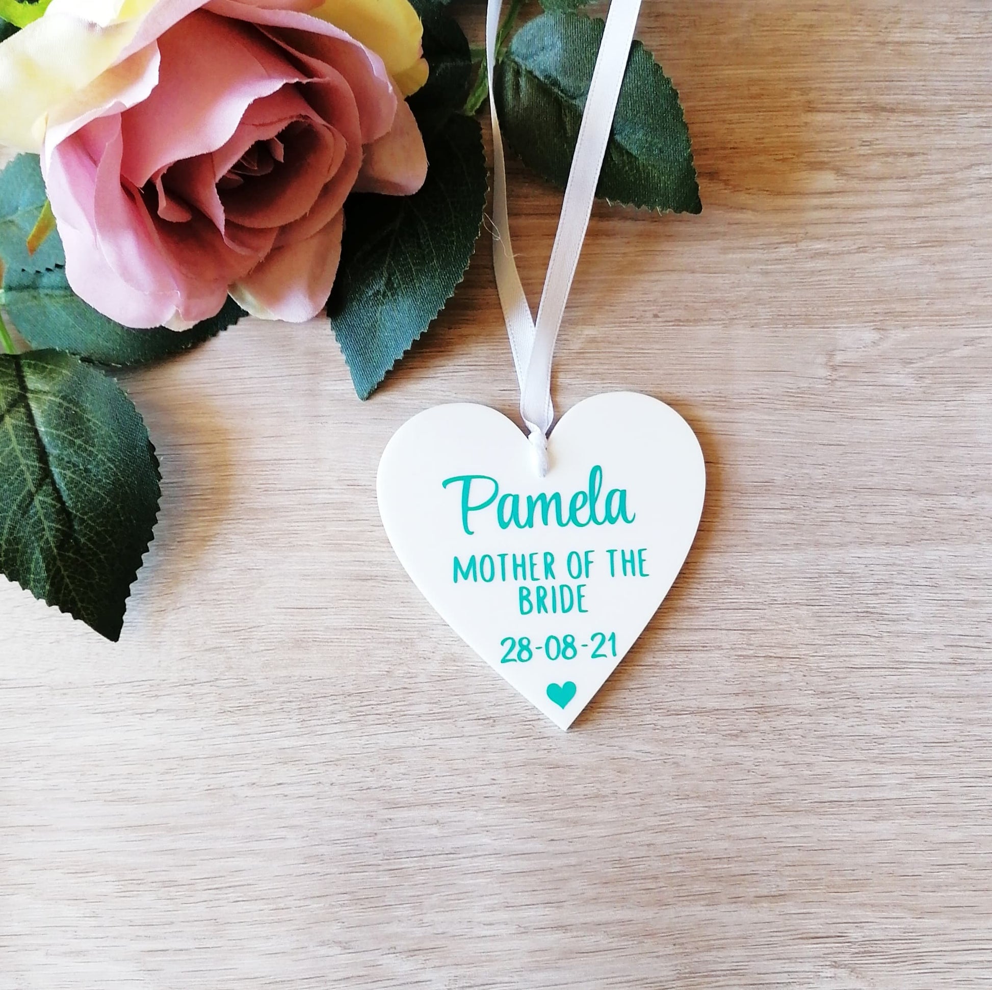 personalised wedding hanger tags hanging tags hanger keepsake wedding role and date bridesmaid flower girl bride